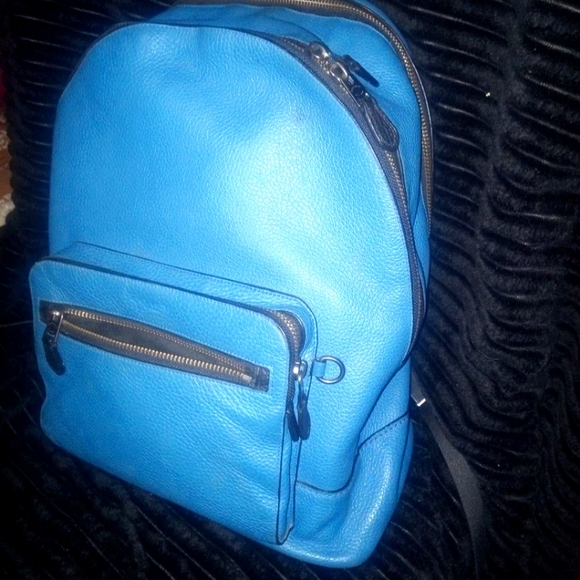 Leather Coach Backpack - Picture 3 of 5